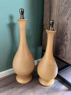 Prachtige okergele vazen van HD Collectie, Huis en Inrichting, Woonaccessoires | Vazen, Overige kleuren, Ophalen of Verzenden