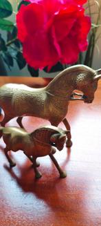 Vintage brass horses, Ophalen of Verzenden