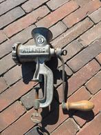 Prachtige antieke gehakt / vleesmolen Atlantic 5 tafelmodel, Antiek en Kunst, Ophalen of Verzenden