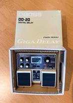 Boss DD-20 Giga Delay pedaal in nieuwstaat, Muziek en Instrumenten, Effecten, Ophalen of Verzenden, Zo goed als nieuw, Delay of Echo