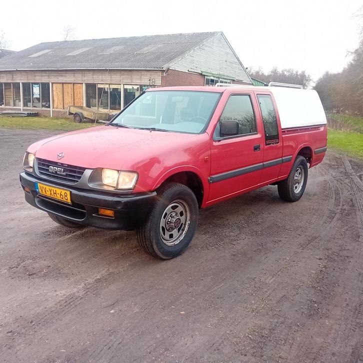 Opel Campo 3.1 tds TFS 69 Sports CAB 4WD 1998 pick up, Auto's, Bestelauto's, Bedrijf, Opel, Diesel, Handgeschakeld, Origineel Nederlands