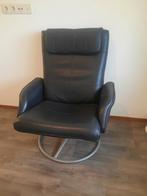 Vintage Ikea Malung fauteuil, Huis en Inrichting, Fauteuils, Ophalen, Minder dan 50 cm, Gebruikt, Leer