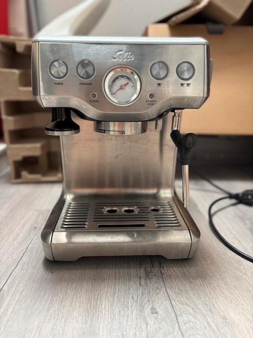 Solis Caffespresso Pro - baro meter doet het niet meer., Witgoed en Apparatuur, Koffiezetapparaten, Zo goed als nieuw, Gemalen koffie