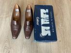 Gabor open schoenen met hak leer, Ophalen of Verzenden, Nieuw, Bruin