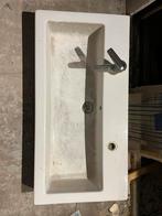 Grote witte wasbak, Doe-het-zelf en Verbouw, Sanitair, Ophalen, Zo goed als nieuw, Wastafel