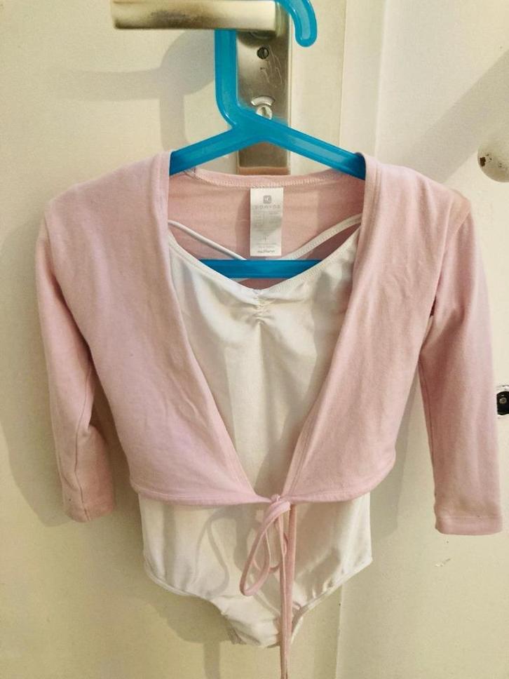 meijes Balletpakje met Wikkelvest, Sport en Fitness, Ballet, Zo goed als nieuw, Kleding, Ophalen of Verzenden