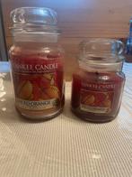 Yankee Candle Spiced Orange Kaarsen, Overige materialen, Ophalen of Verzenden, Zo goed als nieuw, Kaars