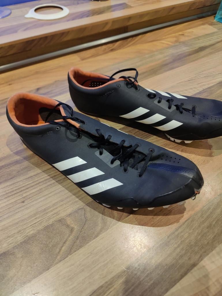 Adidas Adizero sprint schoenen - maat 46 2/3, Sport en Fitness, Loopsport en Atletiek, Adidas, Gebruikt, Ophalen of Verzenden