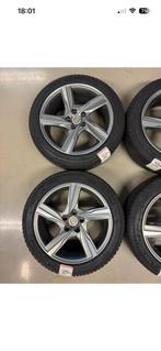 Volvo velgen met winterbanden, Ophalen, 215 mm, Banden en Velgen, 17 inch