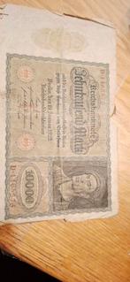Duits Bankbiljet 10000 Mark 1922, Ophalen of Verzenden, Los biljet