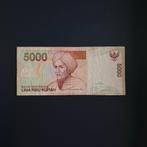5000 roepie Indonesië #042, Verzenden, Zuidoost-Azië, Los biljet