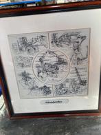 Glasgravure Grondwerken, Antiek en Kunst, Ophalen of Verzenden