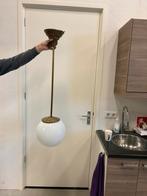 Schoollamp oude stijl., Ophalen, Gebruikt, Glas, 100 tot 150 cm