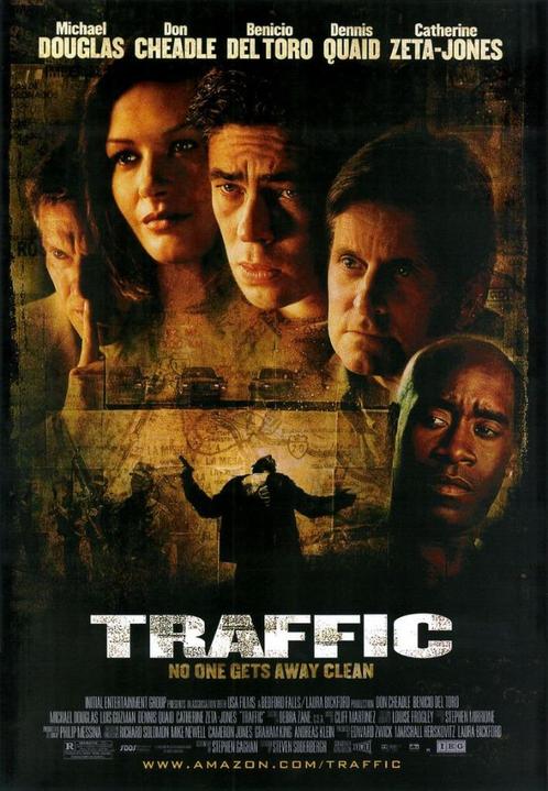 DVD - Traffic (2000), Cd's en Dvd's, Dvd's | Thrillers en Misdaad, Gebruikt, Actiethriller, Vanaf 12 jaar, Verzenden