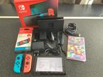 Nintendo Switch met Mario kart 8 deluxe, Spelcomputers en Games, Spelcomputers | Nintendo Switch, Ophalen of Verzenden, Zo goed als nieuw