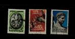 293-295 Wereld Jamboree 1937 Gestempeld, Postzegels en Munten, Verzenden, Na 1940, Gestempeld