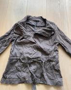 Sarah pacini maat 2 linnen M, Kleding | Dames, Jasjes, Kostuums en Pakken, Maat 38/40 (M), Bruin, Sarah Pacini, Ophalen of Verzenden