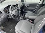 Volkswagen Polo 1.0 BlueMotion Edition 5 Deurs, A/C, CC, PDC, Auto's, Volkswagen, Voorwielaandrijving, Stof, Blauw, Origineel Nederlands