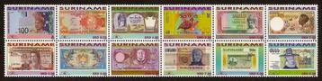 Suriname 1782/3 postfris Papiergeld 2011 beschikbaar voor biedingen