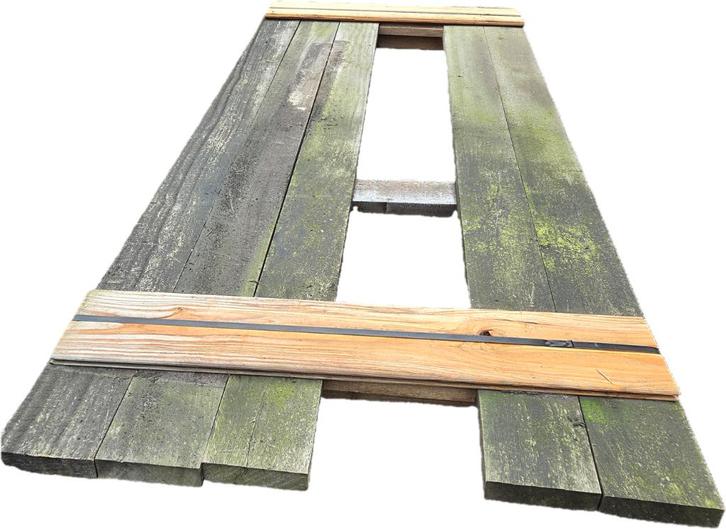 5 Hardhouten balken 2.50 meter lang nr: HB68, Tuin en Terras, Palen, Balken en Planken, Nieuw, Balken, 250 cm of meer, Hardhout