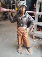 Decoratie beeld Indiaan, Verzamelen, Beelden en Beeldjes, Ophalen, Mens
