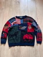 Geweldige patchwork trui van Ralph Lauren maat M, Verzenden, Gedragen