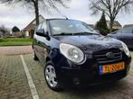 KIA Picanto 1.1 2009 Zwart, Auto's, Te koop, Geïmporteerd, 20 km/l, Benzine