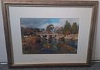 Ingelijste foto van Postbridge op Dartmoor, Ophalen, Minder dan 50 cm, Zo goed als nieuw, Foto of Poster
