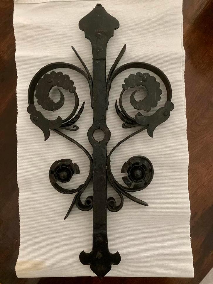 Antiek Gesmede Muurankers - Gevelankers, Antiek en Kunst, Curiosa en Brocante, Ophalen of Verzenden