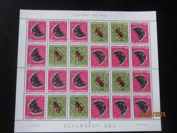 Nico Zwitserland Mi 590/1 Compleet Vel Postfris z.plakker beschikbaar voor biedingen