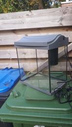 Te koop mooi aquarium met lamp en pomp, Dieren en Toebehoren, Ophalen, Zo goed als nieuw, Leeg aquarium