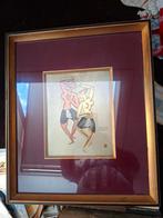 Abstract Chinees japans schilderij gesigneerd, Ophalen