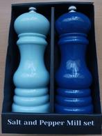Peper- en Zout molen klassiek design 2 kleuren blauw NIEUW, Ophalen of Verzenden, Nieuw