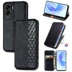 Luxe PU Lederen Wallet Case Set voor Honor 90 Lite _ Zwart, Verzenden, Nieuw, Hoesje of Tasje