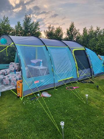 Coleman meadowood 6L tent - verduisterde slaapcabines beschikbaar voor biedingen