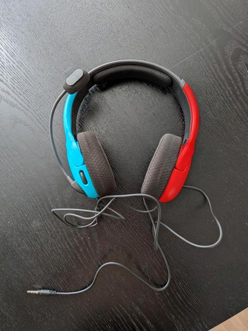 Nintendo Switch headset, Computers en Software, Headsets, Zo goed als nieuw, Over-ear, Ophalen of Verzenden