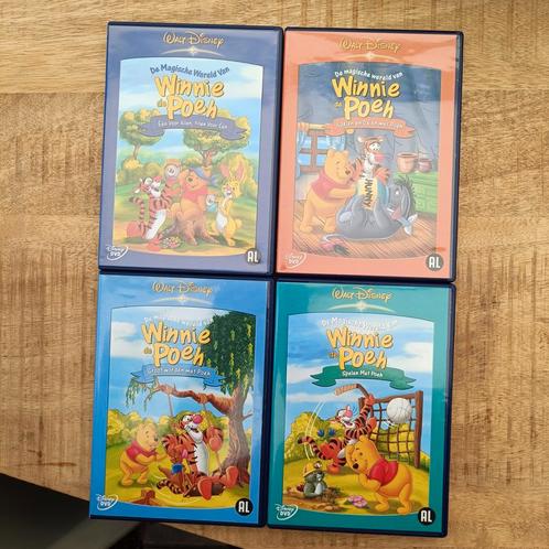 Winnie de Poeh DVD Boxset - 4 Films, Cd's en Dvd's, Dvd's | Kinderen en Jeugd, Gebruikt, Film, Dieren, Boxset, Alle leeftijden