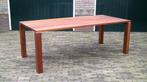 Notenhouten eettafel., Huis en Inrichting, 200 cm of meer, 100 tot 150 cm, Design, Rechthoekig