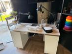 Manicure/nageltafel met ingebouwde afzuiger en accessoires, Huis en Inrichting, Ophalen, Zo goed als nieuw