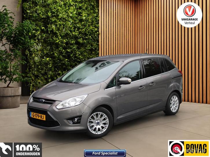 Ford Grand C-Max 1.0 Ambiente|7 Zits|Navi|Trekhaak|Boekjes, Auto's, Ford, Bedrijf, Te koop, Grand C-Max, ABS, Airbags, Alarm, Centrale vergrendeling