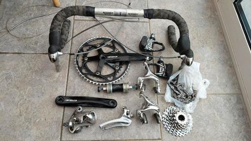 Shimano ultegra 2x9 groepset, Fietsen en Brommers, Fietsonderdelen, Zo goed als nieuw, Racefiets, Overige typen, Ophalen of Verzenden