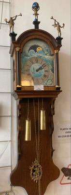 In de aanbieding Friese Staartklok met Maanstand en Poppen, Antiek en Kunst, Ophalen of Verzenden