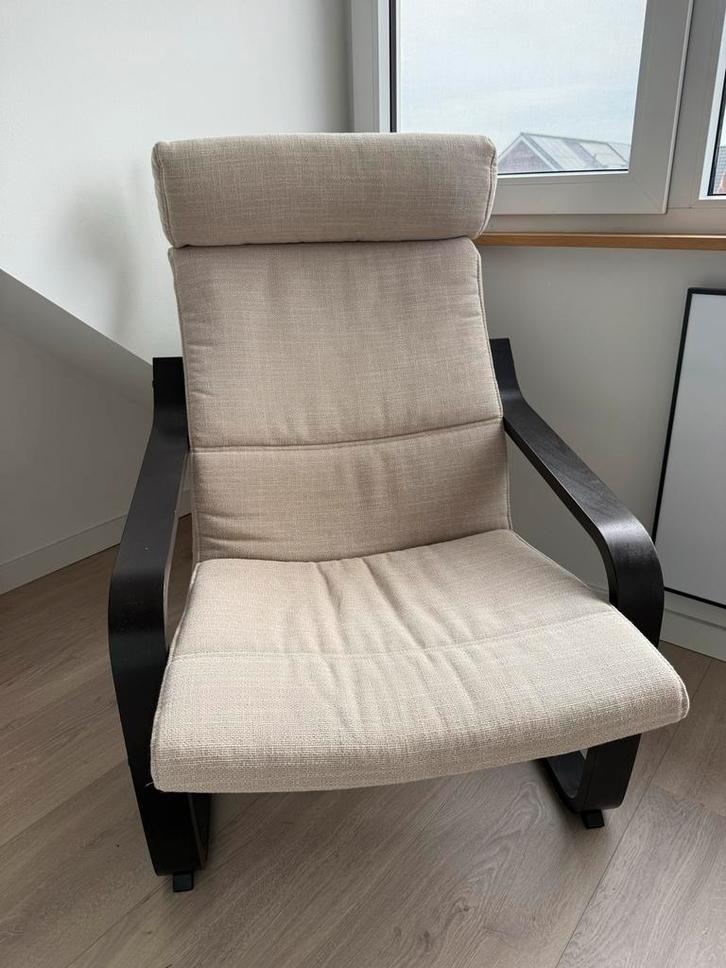 Comfortabele IKEA Stoel, Huis en Inrichting, Fauteuils, Zo goed als nieuw, Hout, Minder dan 50 cm, Minder dan 75 cm, Ophalen
