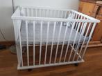 box met boxkleed, Kinderen en Baby's, Ophalen, Zo goed als nieuw, Rechthoekig, In hoogte verstelbaar