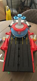 Paw Patrol Vliegdekschip -, Onderdelen, Zo goed als nieuw, Handmatig, Ophalen
