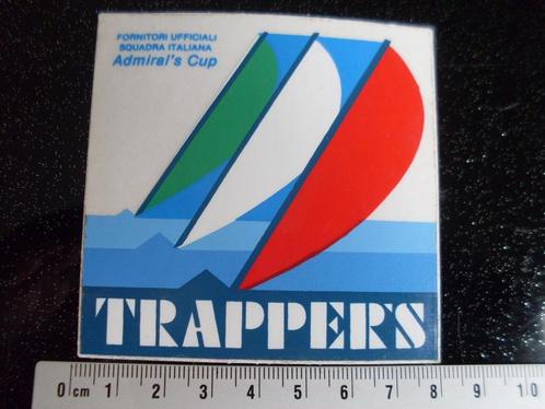ruit sticker admiral's cup trappers logo zeilen wedstrijd, Verzamelen, Stickers, Zo goed als nieuw, Sport, Verzenden