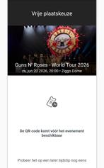 2x staanplaatsen Guns 'n Roses, 20 juni 2026 Ziggo Dome, Tickets en Kaartjes, Twee personen, Juni, Rock of Poprock