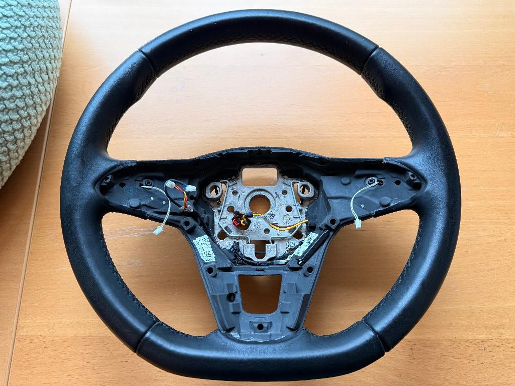 Volkswagen stuur Golf 8 / Tiguan / Passat leder + verwarmd, Auto-onderdelen, Ophalen of Verzenden, Gebruikt, Volkswagen