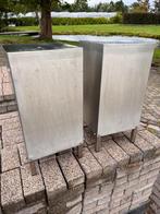RVS Waterzuilen ornamenten met lamp, Ophalen of Verzenden, Gebruikt, Overige typen