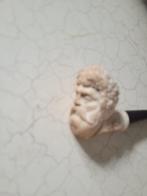 Zeer oude meerschuim pijp  man met baard foto 1 t/m 4, Verzamelen, Rookartikelen, Aanstekers en Luciferdoosjes, Heikant 21 Kaatsheuvel